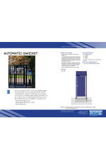Qwicket automatic gate