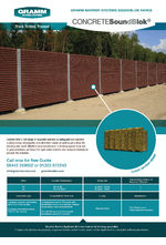 ConcreteSoundBlok product data
