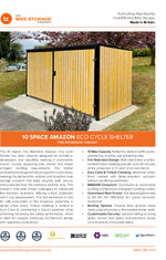 10 Space Fire Retardant Amazon Eco Cycle Shelter Specification Sheet