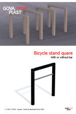 Govaplast recycled plastic Bike Stand