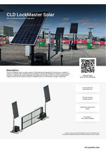 CLD LockMaster Solar data sheet