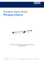 Powerchain data sheet