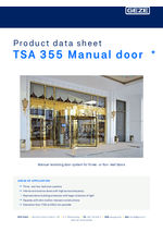 TSA 355 data sheet