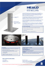HT2 EVO bollard data sheet