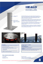 HT3 EVO bollard data sheet
