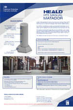 HT3 manual Matador data sheet