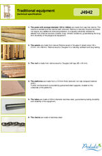 The Hut - J4942 technical specification
