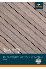 Gripsure 15-Year Non-Slip Performance Warranty