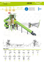 Tower with climbing extension Kanopé - J56105 data sheet