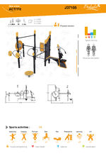 ACTI’Fit - Senior fun-sport station - J37105® data sheet