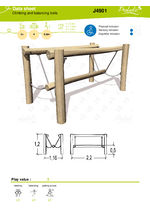 Origin' Balancing trails - Log Walkway - J4901 data sheet