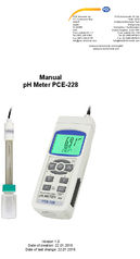 PH Meter PCE 228 v1 0 2016 01 22 en