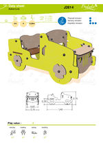 Themed Jeep (J2614) - Datasheet