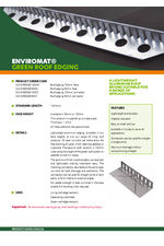 Enviromat green roof edging