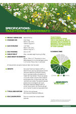 Meadowmat Traditional data sheet