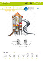 Grafic games medieval tower J4701-GM data sheet