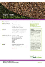 Rapid Roots – pre-seeding and turfing feed