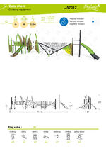 Climbing structure J57012 data sheet