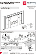 Valto pocket sliding door system - double