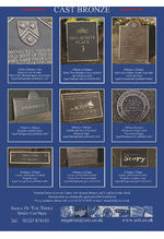 Cast bronze examples