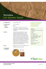 Low Nutrient Topsoil - bulk bag