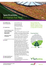 Enviromat flat roof data sheet