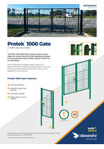Protek 1000 Gate datasheet 