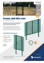 Protek 868 Elite gate datasheet