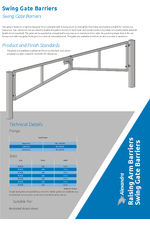 Alexandra Security Swing Gates datasheet