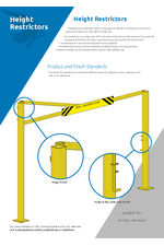 Alexandra Security  Height Restrictors datasheet