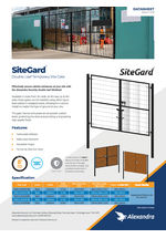 Site Gard Double Leaf datasheet 