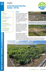 ARM Orphir case study - aerated saturated vertical downflow