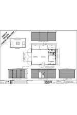 Highly Secure modular garages - Technical Drawing