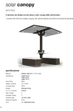 Solar Canopy - WYC1812
