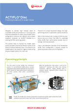 ACTIFLO® Disc data sheet
