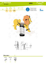 Leo - Yellow lion Springer - J818 data sheet