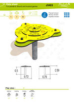 Trombino Play Table J3403 data sheet