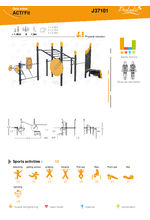 ACTI’Fit - Inclusive fun-sport station - J37101 data sheet