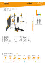 ACTI’Fit - Strength fun-sport station - J37107 data sheet