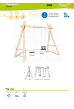 Swing Set In Robinia J489 data sheet