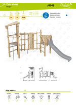Wooden Multiplay Equipment J4948 data sheet