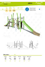Kanopé climbing tower - J5614 data sheet