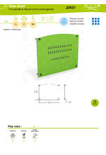 Braille Panel - J3431 data sheet