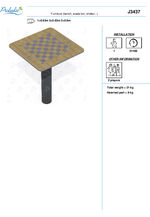 Chess Table - J3437 data sheet