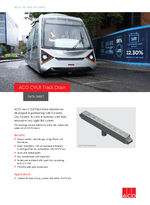 ACO CVLR TrackDrain - data sheet