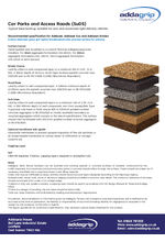 Base build up Addaset - car parks access roads