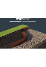 CORE DATUM EDGE - specification & installation
