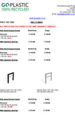 Price List Bike Stands