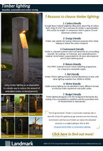 Hornbeck Sustainable Timber Outdoor Lighting