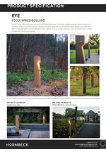 Eye wired bollard - 93001 data sheet